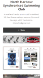 Mobile Screenshot of northharboursynchro.co.nz